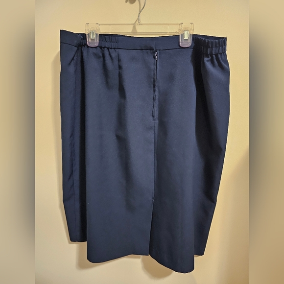 Plus size Blue Pencil skirt - Picture 3 of 4